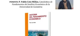 Conferencia y presentación del libro Historia del pensamiento económico en la escuela de Comercio de Gijón